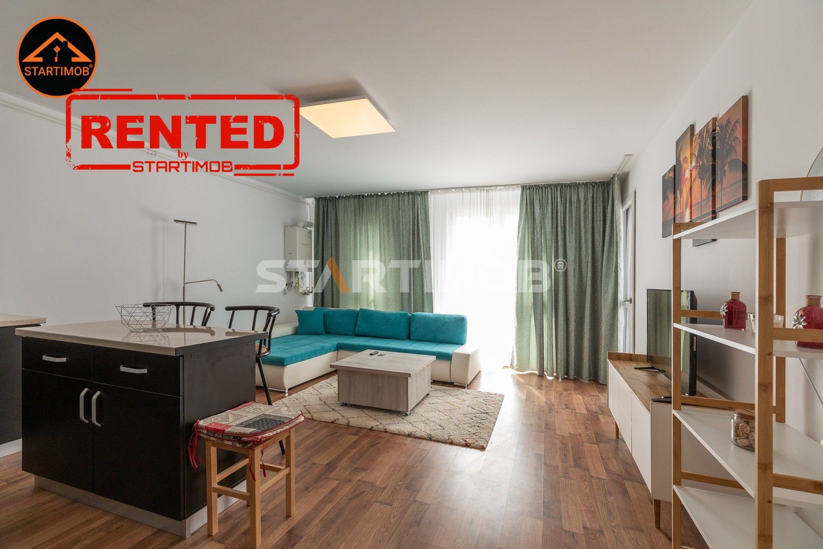 Apartament doua camere mobilat Sanpetru