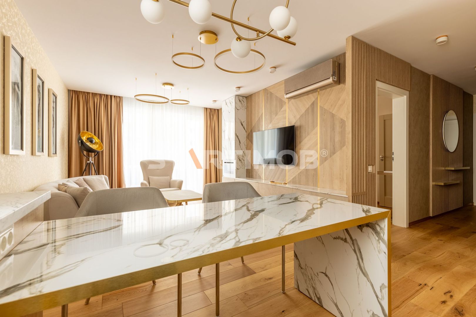 Apartament mobilat cu parcare subterana Urban Plaza