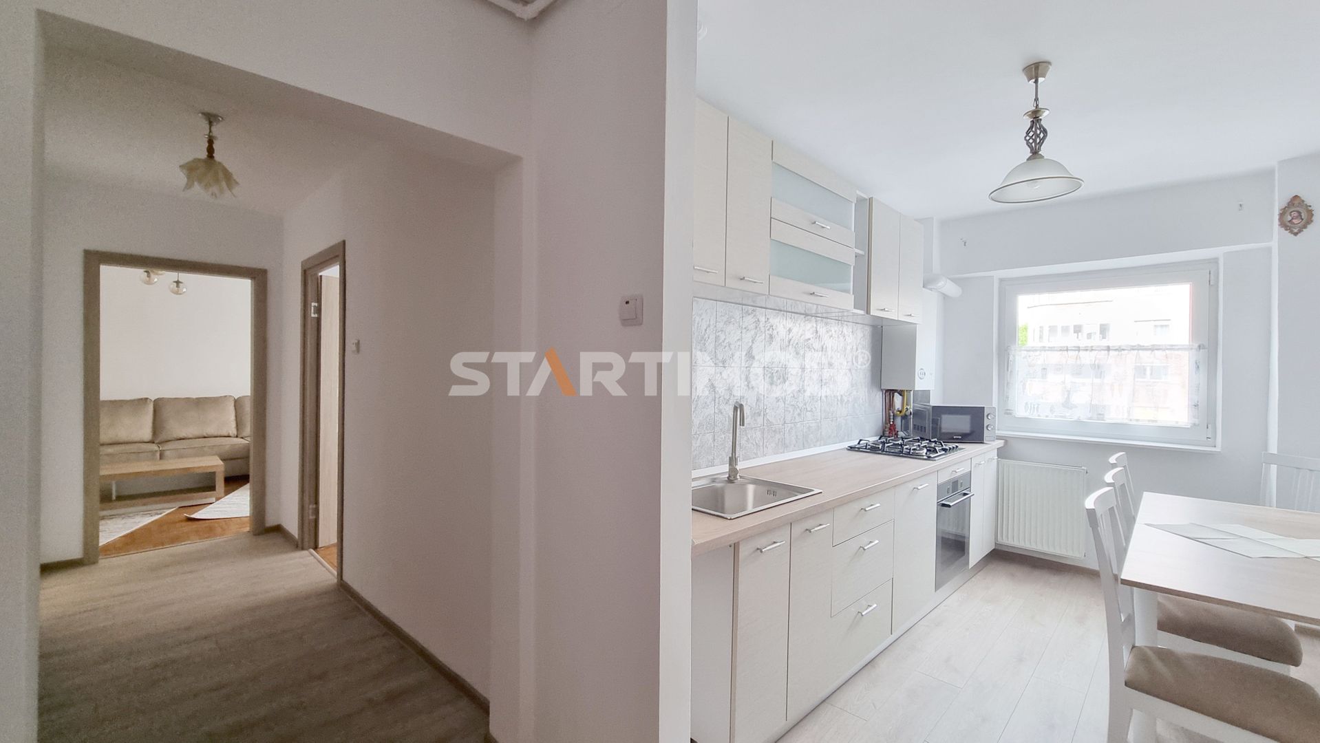 Apartament mobilat doua camere Centru Civic