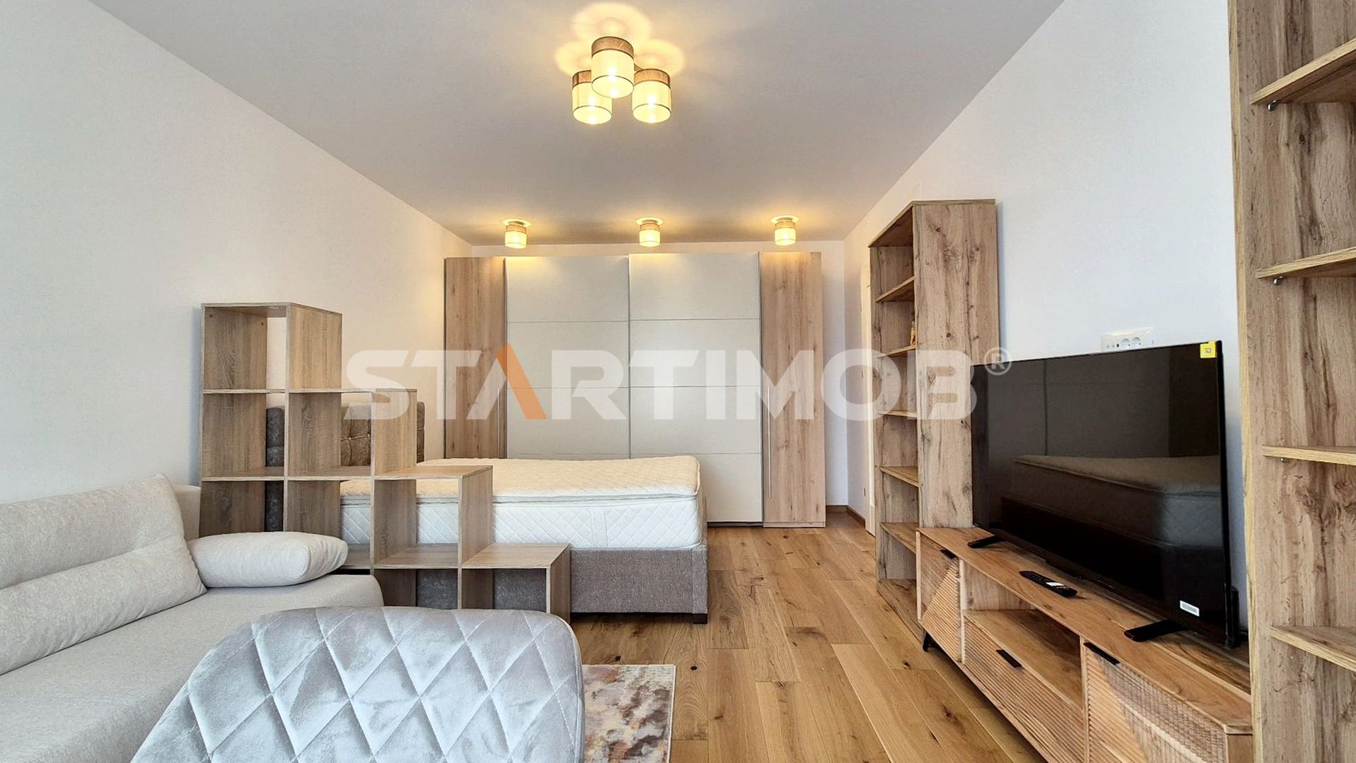 Garsoniera mobilata cu parcare Urban Plaza