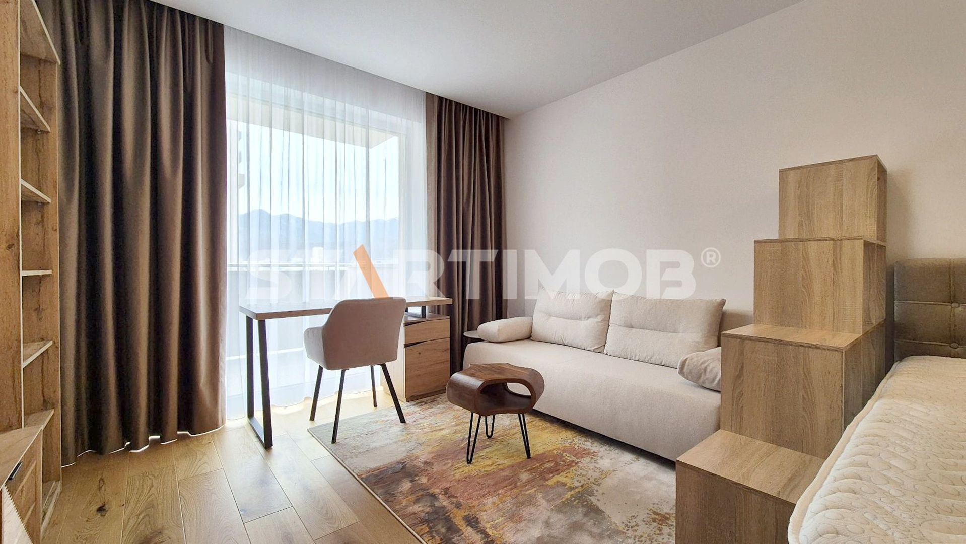 Garsoniera mobilata cu parcare Urban Plaza