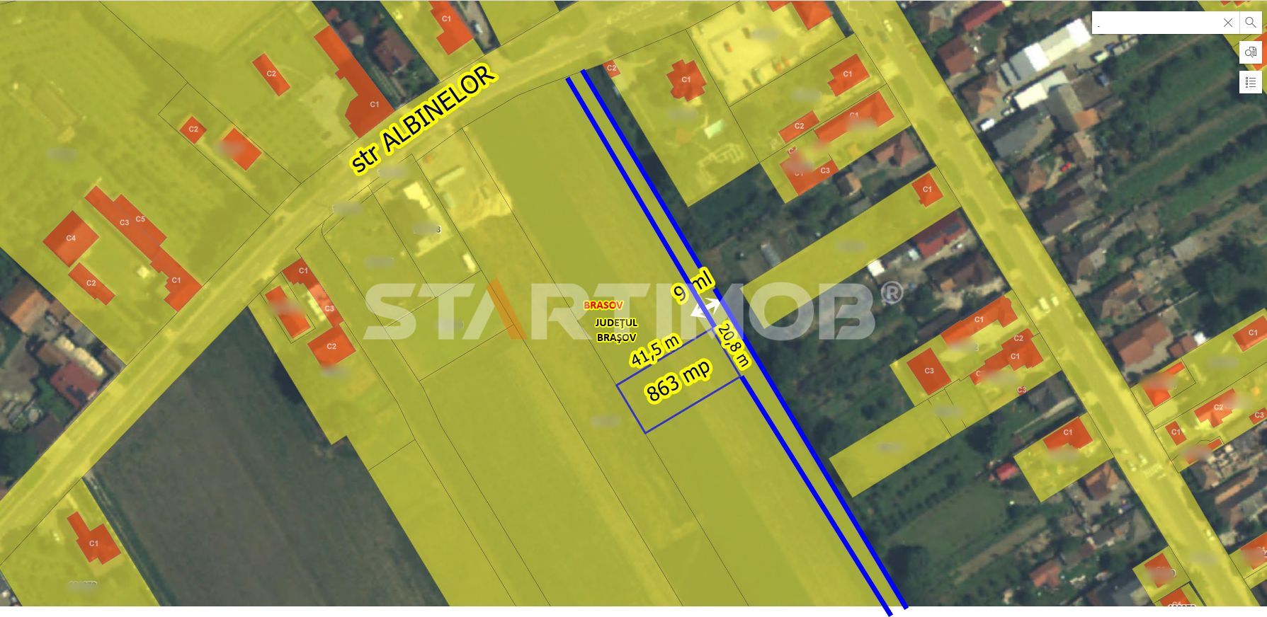 Teren intravilan construibil Stupini