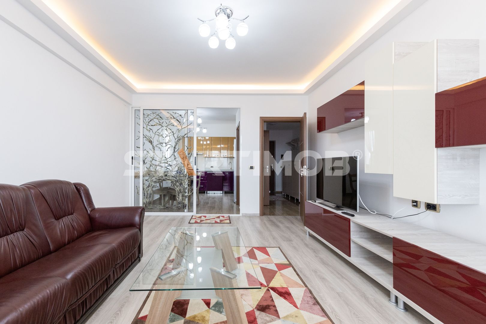 Apartament mobilat trei camere Isaran Residence cu parcare