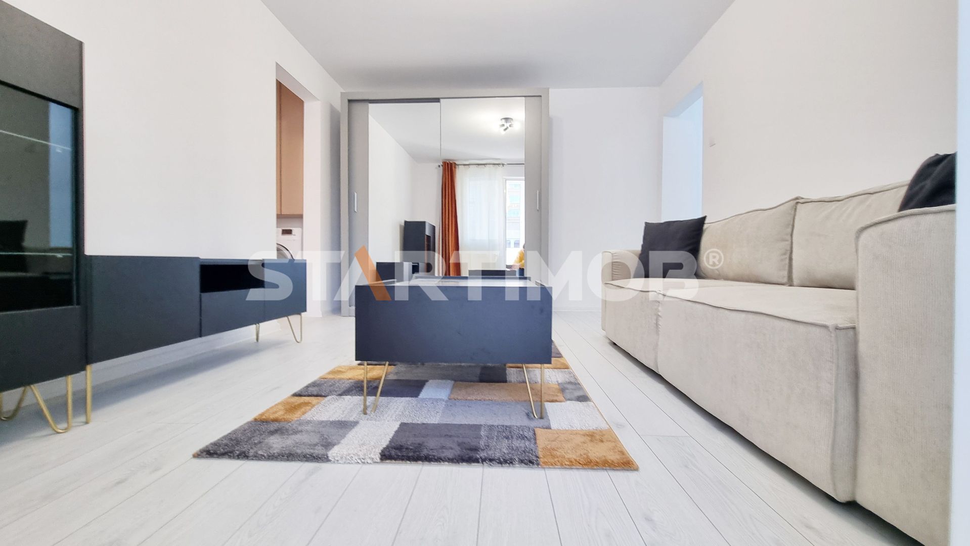 Apartament doua camere mobilat zona Onix