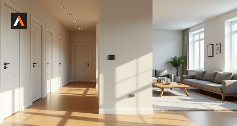 Apartament decomandat vs semidecomandat